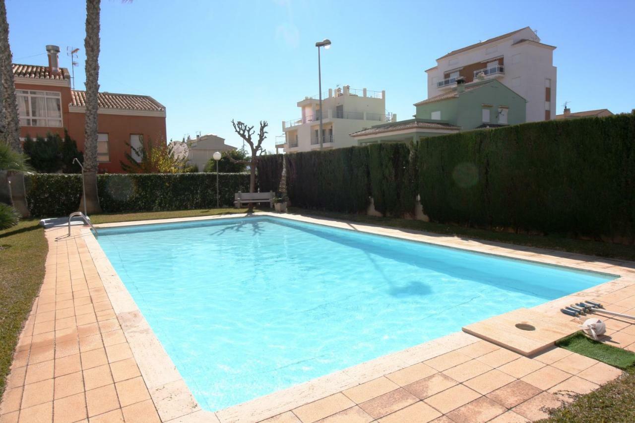 Apartamento Con Piscina Y Vistas Al Mar Aguamarina 36 Oliva Extérieur photo