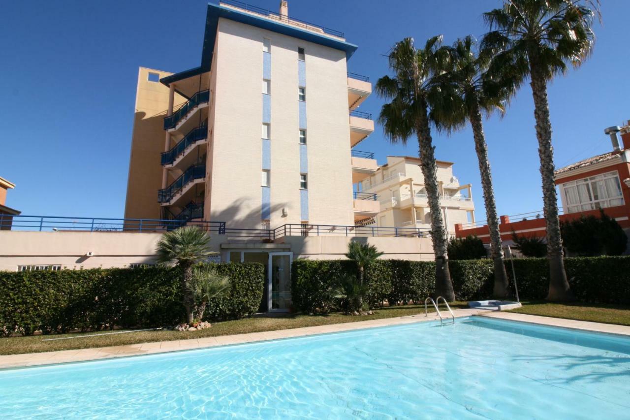 Apartamento Con Piscina Y Vistas Al Mar Aguamarina 36 Oliva Extérieur photo